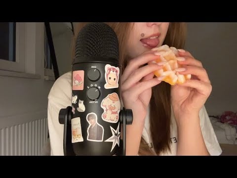 asmr ☆ mouth sounds & hand movements (feat. @dakotabasmr’s demogorgon trigger)