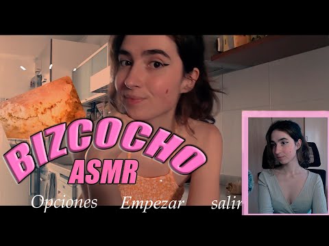 ASMR 🎮Gameplay de hacer un Bizcocho (vegano)🥧