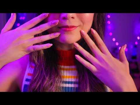 asmr camera touching delicado e voz suave | durma em 15 minutos ♡︎