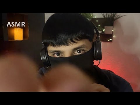 ASMR Tocando Tu Carita + Mouth Sounds💋y Chicle