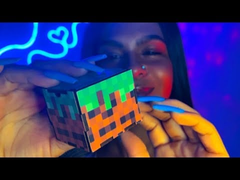 ASMR TAPPING EM OBJETOS VARIADOS 