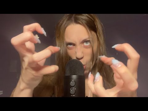 ASMR FAST AND AGGRESSIVE/ Tongue fluttering and other random triggers