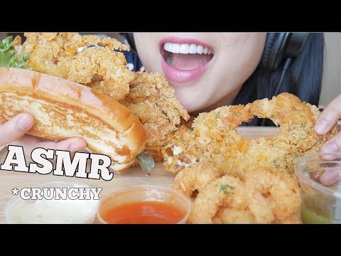 ASMR DEEP FRIED SOFT SHELL CRAB (CRUNCHY EATING SOUNDS) | SAS-ASMR