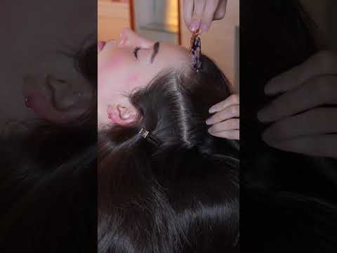 Asmr scalp 💆🏻‍♀️ tingles #asmr #asmrsounds #asmrvideo #relax #relaxing #satisfying #hair #sleep