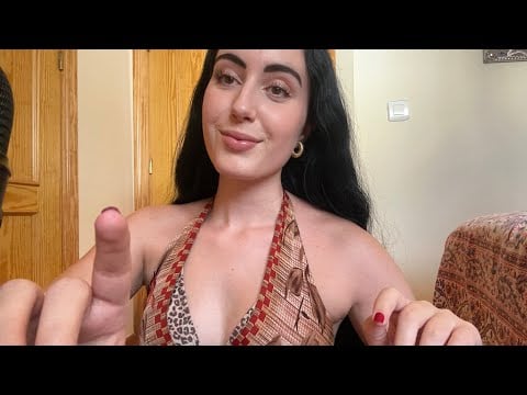 VISUAL ASMR ~ Hand Movements & Mouth Sounds For Sleep #asmr 