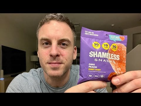 ASMR Gummy Eating Sounds 🍑 Mouth Sounds & Chill Chat | Relaxing Tingles