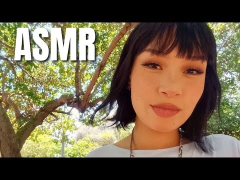 ASMR IN PUBLIC IN THE PARK