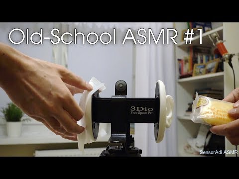 Old-School ASMR #1 | 3Dio Pure Binaural Sounds (No Talking)