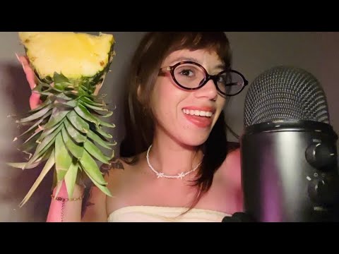 ASMR comiendo piña 🍍 