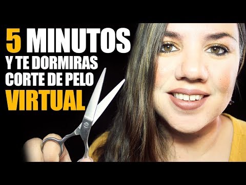 DORMIRAS EN 5 MINUTOS con este Corte de Pelo Virtual Role Play ★ ASMR Español Binaural ★