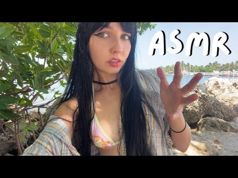 ASMR at the Beach | Hand Sounds, Lofi, Tingly Triggers