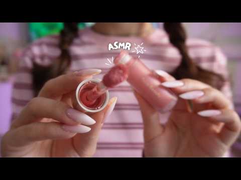 asmr | no talking | doing your spring makeup 🌷🌤️ (layered sounds)