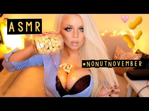 ASMR NO NUT NOVEMBER 🥜💦 #NoNutNovember