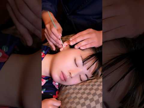 Ticklish, but gradually sleepy ear massage #asmr #earmassage #massage #sleeping