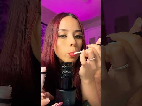 comendo gloss #tingles #mouthwhisper #relax #visualtingle #asmr #humor