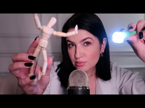 ASMR - CLÍNICA DO SONO / TESTANDO SEUS SENTIDOS!