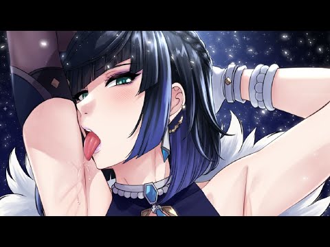 [3DIO ASMR] Yelan Puts Her Tongue In Your Ear (Tongue Fluttering/Ear Licking)