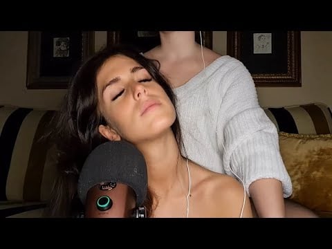 Whispered Comfort ASMR | Gentle Neck, Face & Scalp Touch + Guided Relaxation