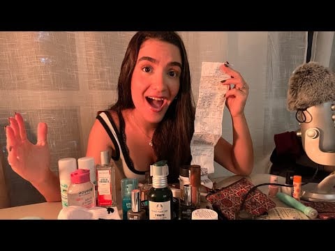 [ASMR] MINHAS COMPRAS DE PORTUGAL E MARROCOS 🛍️ #compras #asmr #portugal