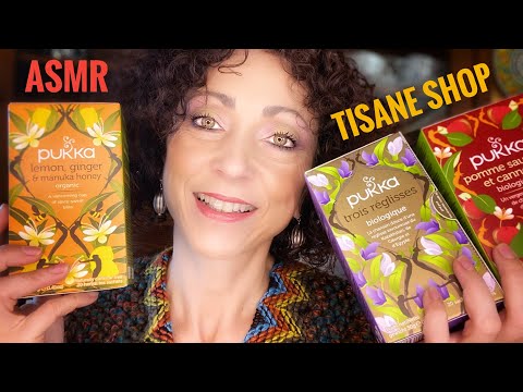 ASMR ITA NEGOZIO DI TISANE 🫖 Tea Shop ROLEPLAY Soft Spoken Whispering