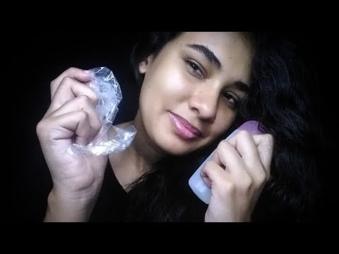 ASMR CASEIRO: SONS DE OBJETOS ALEATÓRIOS "vídeo para dar soninho e relaxar"