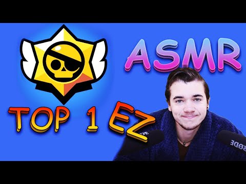 ASMR brawl stars Gaming Top 1 ! 🐌