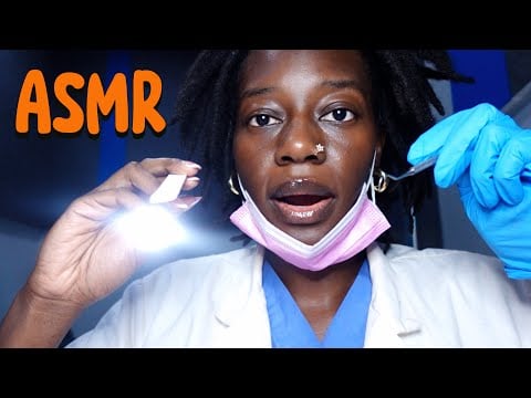 ASMR | THERE'S SOMETHING ON YOUR TOOTH! 🦷  DENTIST ROLEPLAY (Relaxing + Satisfying Sounds) #asmr