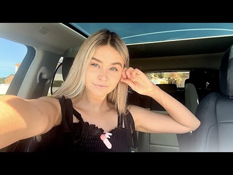 ASMR In My Car | Kmart Haul & Chit-Chat w/ Mini mic! 🌼💕🌈