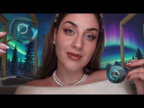 ASMR Deutsch Winter Spa bei Nordlicht 🌌 Wellness, Massage Roleplay