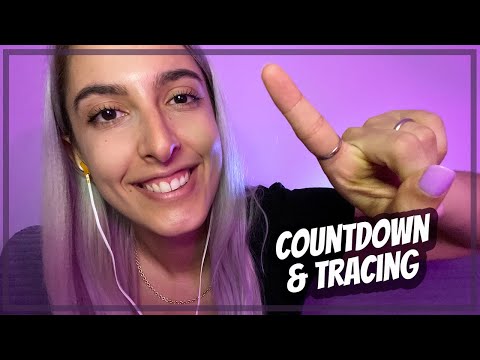 ASMR PIÙ RILASSANTE DI SEMPRE 😴 COUNTDOWN da 100 a 0 e TRACING IPNOTICO | ASMR ITA