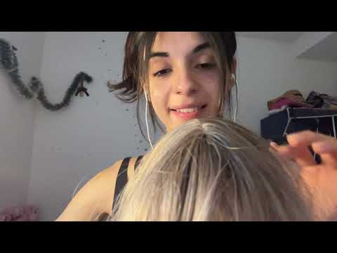 ASMR| Chica de tu escuela toca tu cabello😴💆🏻‍♀️✨