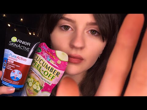 АСМР Мой Уход За Кожей Шёпотом, Болталка & Постукивания 💫 || ASMR My SkinCare Routine Whispered 🎀