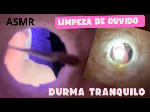 LIMPANDO SEU OUVIDO/LEINHA SANTOS #asmr #asmreating #asmrsounds #skincare