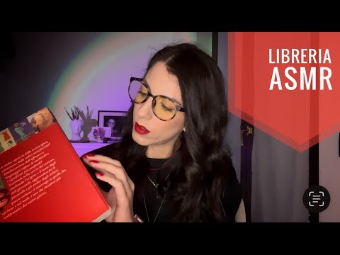 BENVENUTO NELLA MIA LIBRERIA RILASSANTE|| ROLEPLAY soft spoken