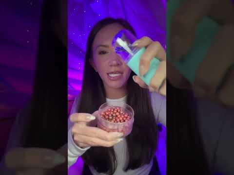 ASMR / Painting Your Face With Bronzing Pearls