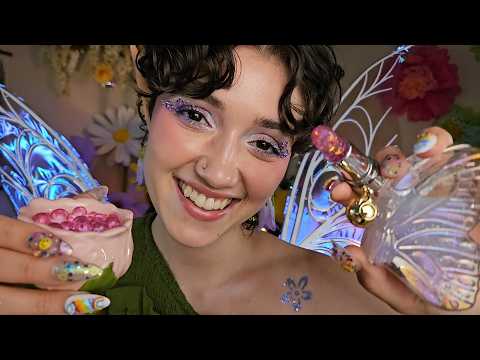 ASMR Fairy Friend Gets You Ready for a Music Festival 🧚‍♀️🎶 pampering, personal attention, fairy rp