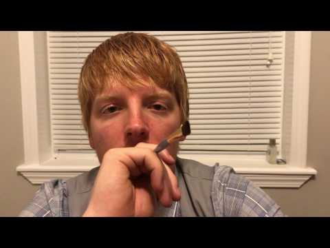 Asmr face brushing