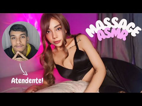 ASMR CLÍNICA DE MASSAGEM INTENSA, BODY MASSAGE, STRESS RELIEF, QUIROPRAXIA, FEAT @madrugadaasmr