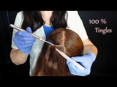 ASMR Medical Scalp Check for the Best Tingles (Whispered)