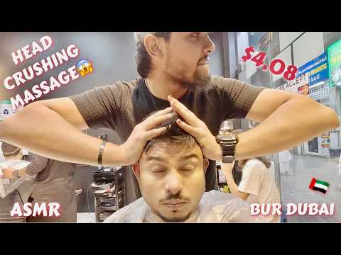 ASMR | $4.08 Head CRUSHING Massage In Dubai 😱🇦🇪