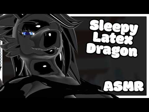 [Furry ASMR] Sleeping With a Latex Dragon (Roleplay)