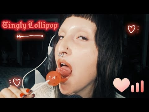 ASMR | LOLLIPOP🍭LICKING | 200% SENSITIVITY FOR MEGA 😴😴😴