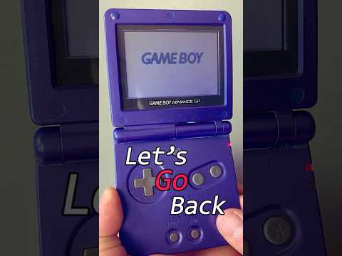 Lets clean up this Game Boy SP |  #asmr  #nintendo  #satisfying