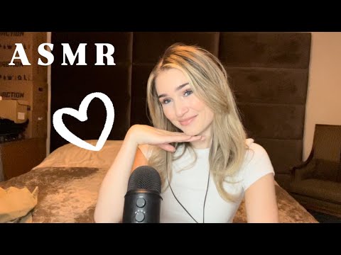 ASMR | I’M BACK 🤍 WHISPERING, HAND AND MOUTH SOUNDS