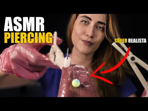 Asmr PIERCING en la lengua SUPER REALISTA Y RELAJANTE | ASMR Español | Asmr with Sasha