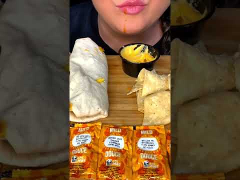 Messy Taco Bell Big Bite #shorts #asmr