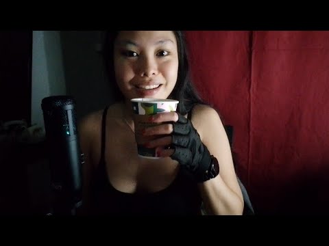 ASMR FLIRTY GYM GIRL DARES YOU ROLEPLAY, WHISPERS, SOFT SPOKEN, PERSONAL ATTENTON