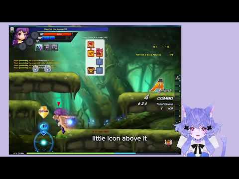 Grand Chase Classic: Getting hit in Marsh of Oblivion (re-recording)