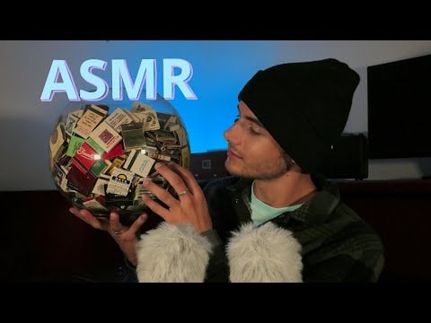 ASMR // Tapping on ✨Vintage✨ Match Boxes (and whispers)