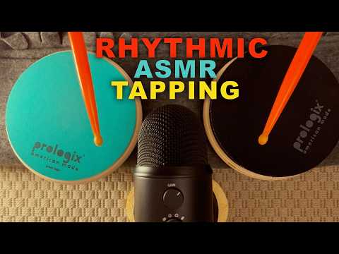 ASMR Rhythmic Tapping | Random Grooves | No Talking